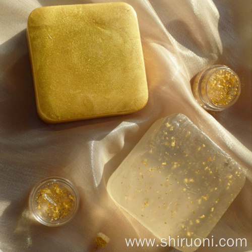 Pure 24k Gold Shinny Handmade Face Bath Soap